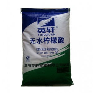Citric Acid Anhydrous bag